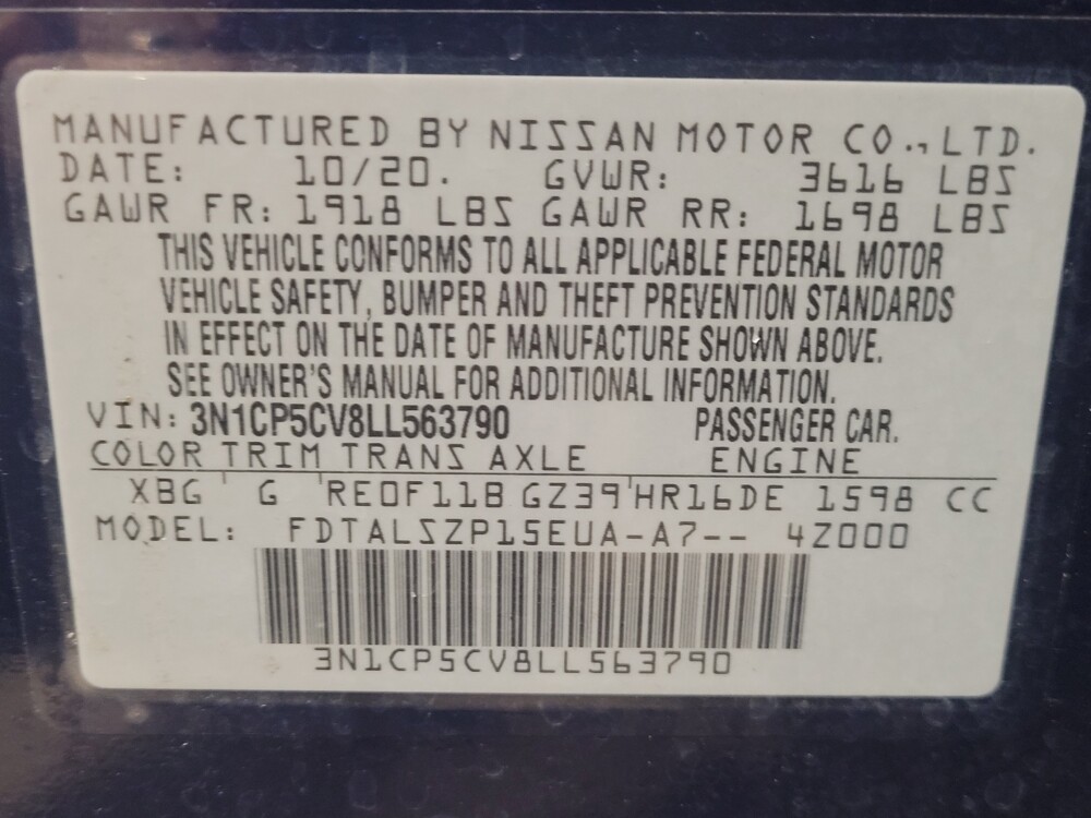 2020 Nissan Kicks in West Palm Beach, FL 33409 - 18069553 33