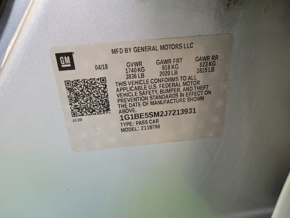 2018 Chevrolet Cruze in Lexington, KY 40509 - 18069609 33