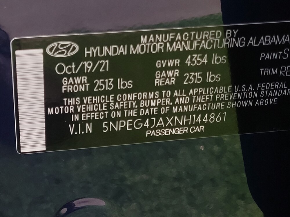 2022 Hyundai Sonata in Clearwater, FL 33764 - 18069757 33