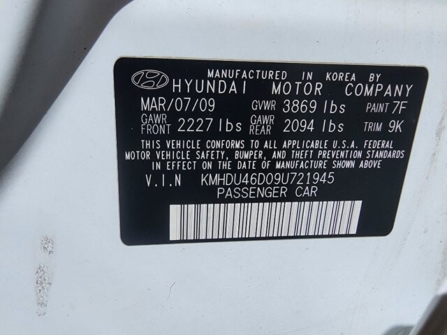 2009 Hyundai Elantra in Cartersville, GA 30120 - 18069776 14