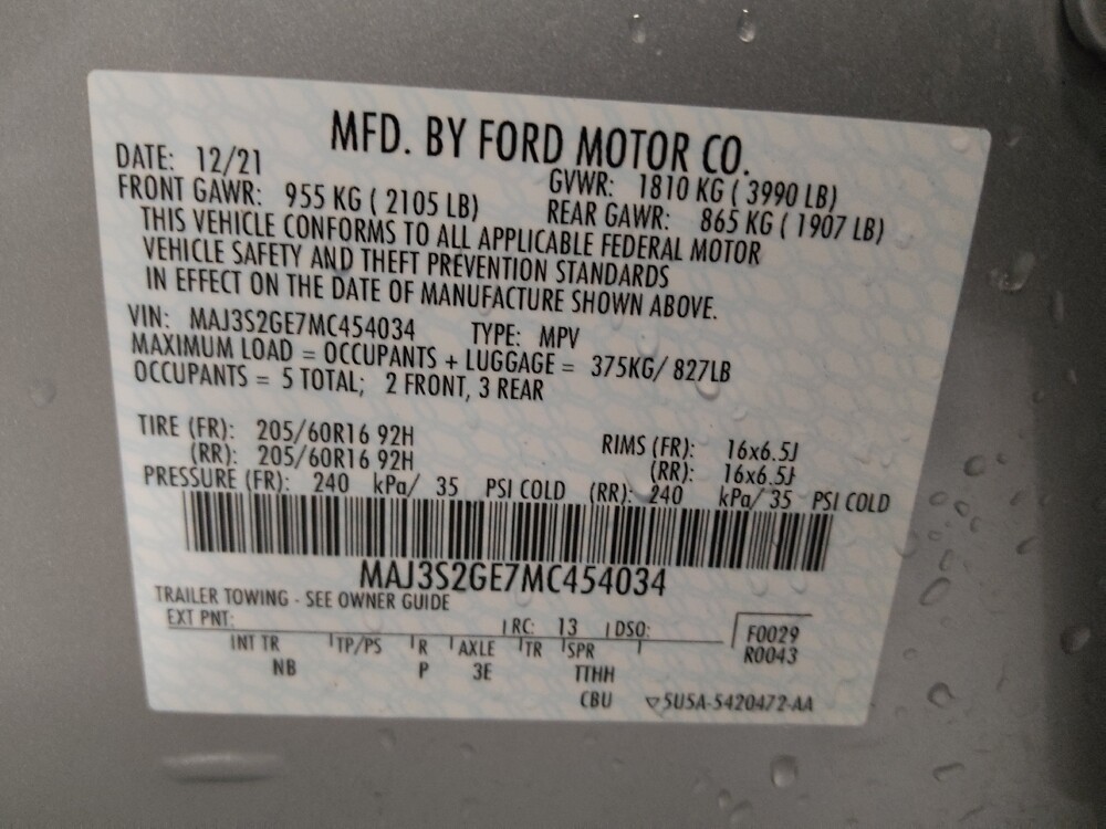 2021 Ford EcoSport in Conway, SC 29526 - 18069919 33