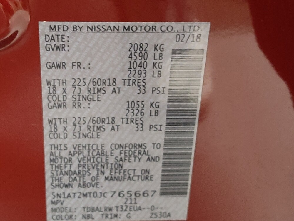 2018 Nissan Rogue in Arlington, TX 76011 - 18069999 33