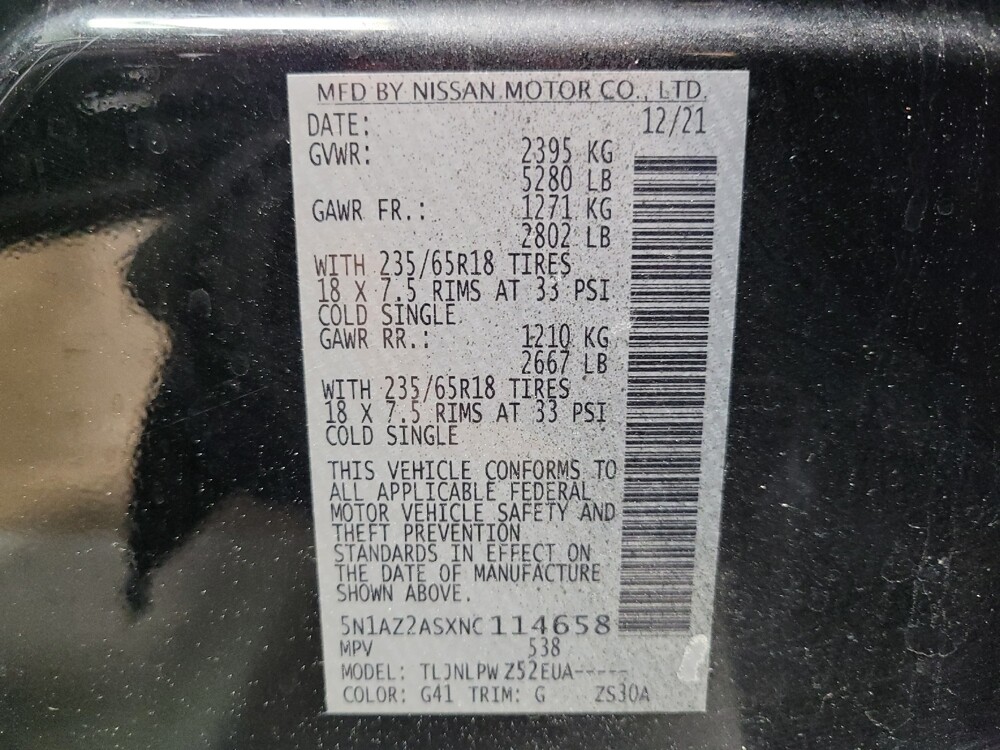 2022 Nissan Murano in Tulsa, OK 74145 - 18070009 33