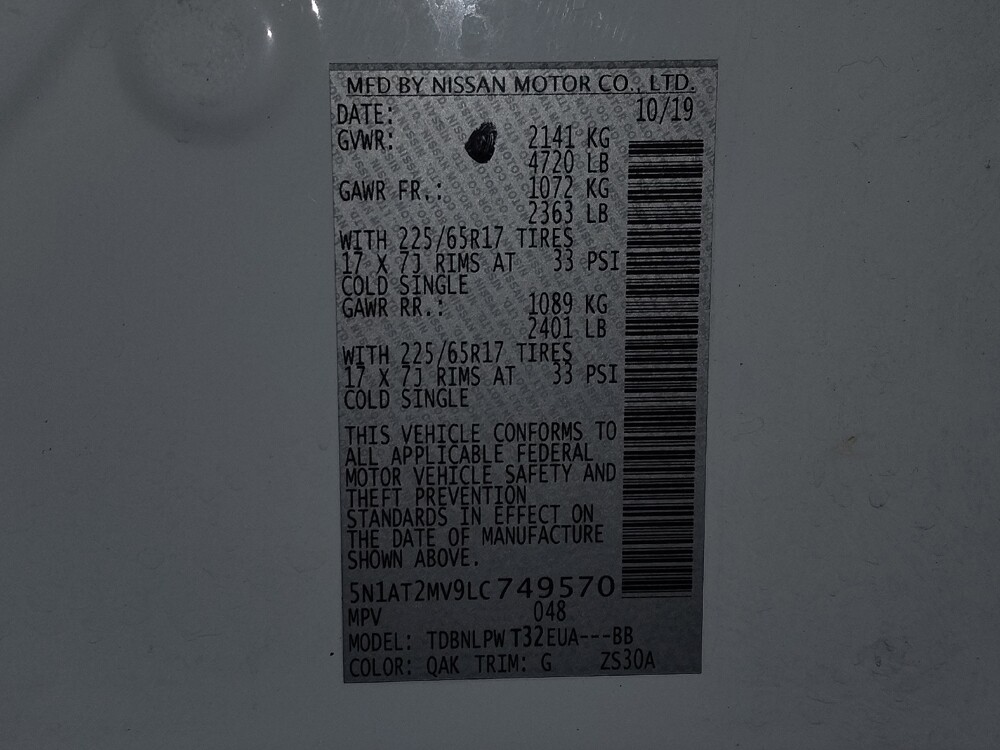 2020 Nissan Rogue in Jacksonville, FL 32210 - 18070062 33