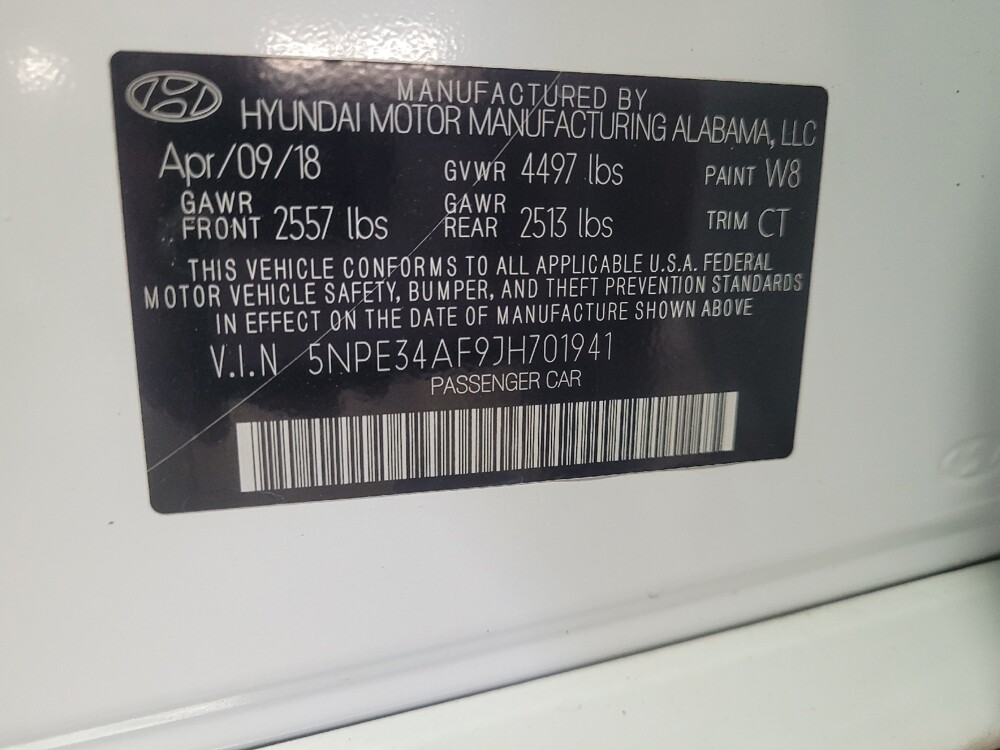 2018 Hyundai Sonata in Stone Mountain, GA 30083 - 18070165 33