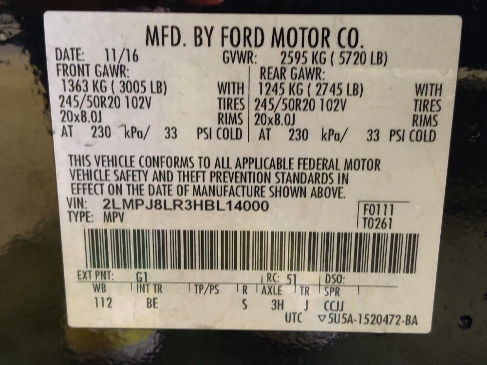 2017 Lincoln MKX in Corpus Christi, TX 78412 - 18070473 33