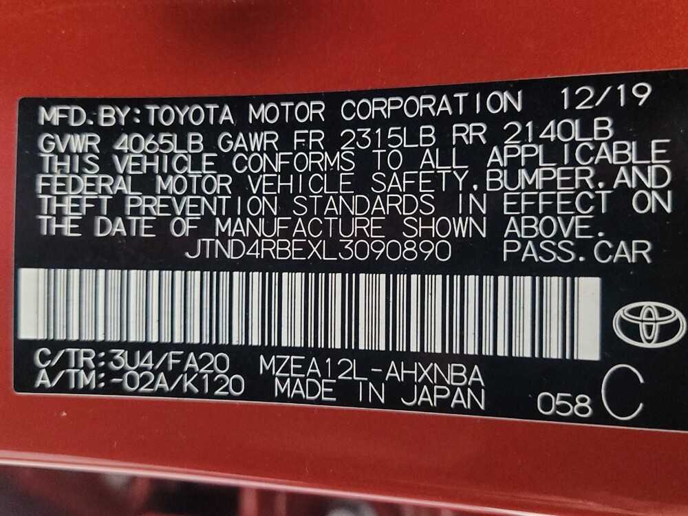 2020 Toyota Corolla in Memphis, TN 38115 - 18070479 33