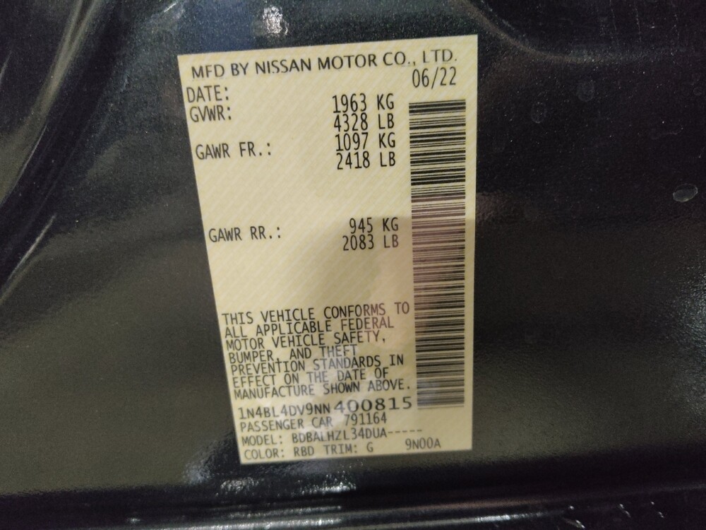 2022 Nissan Altima in Round Rock, TX 78664 - 18070489 33