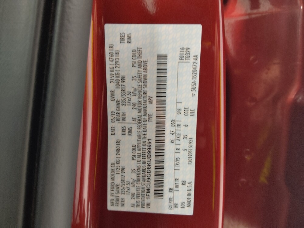 2019 Ford Escape in Columbus, OH 43228 - 18070551 33