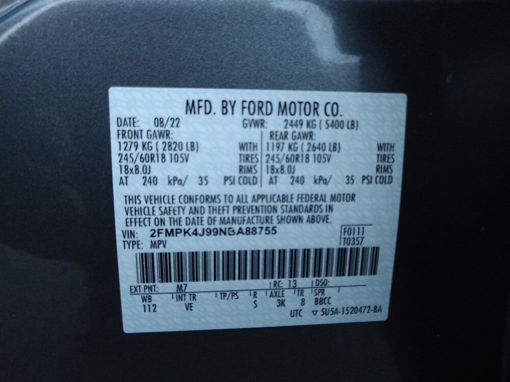 2022 Ford Edge in Temple Hills, MD 20746 - 18070635 33