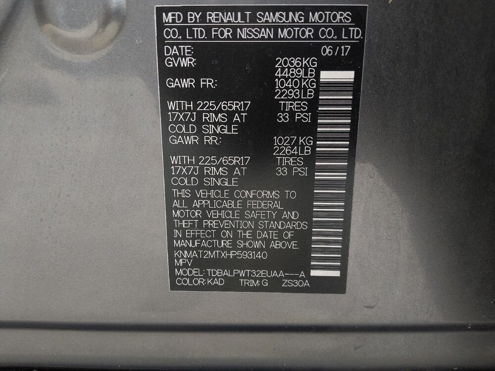 2017 Nissan Rogue in Duluth, GA 30096 - 18070636 33