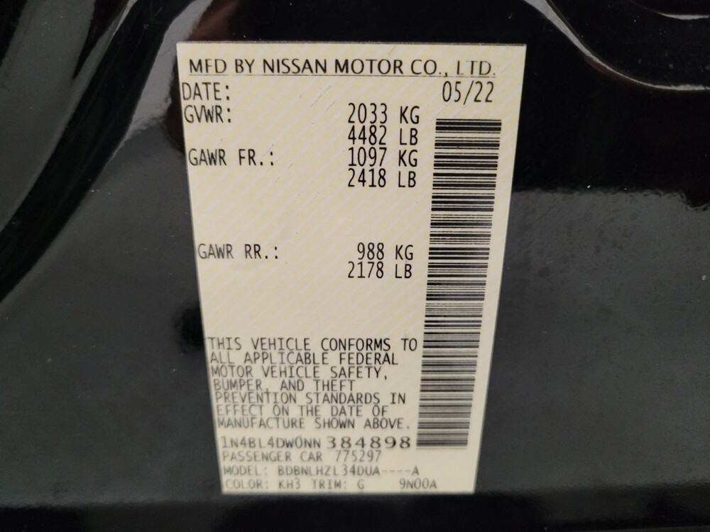 2022 Nissan Altima in Fresno, CA 93726 - 18070640 33