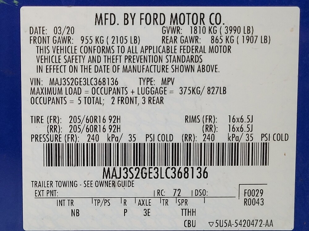 2020 Ford EcoSport in Tallahassee, FL 32304 - 18070705 33