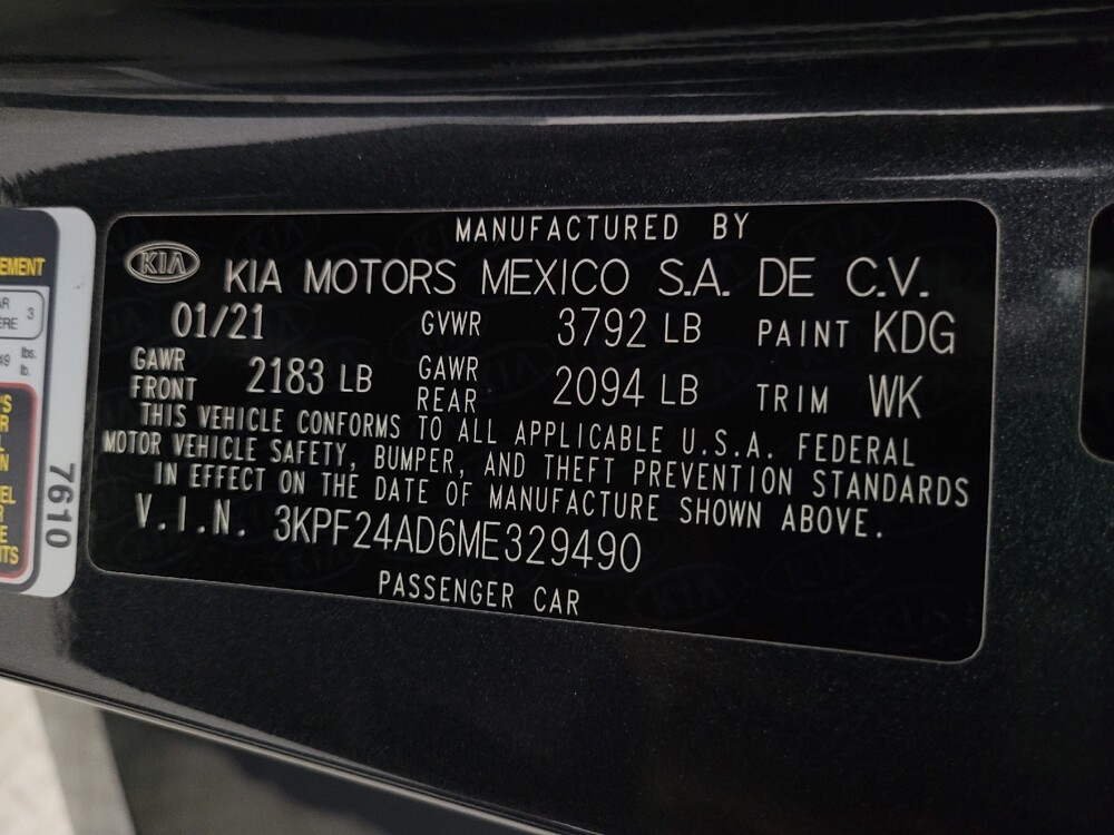 2021 Kia Forte in Lombard, IL 60148 - 18070802 33