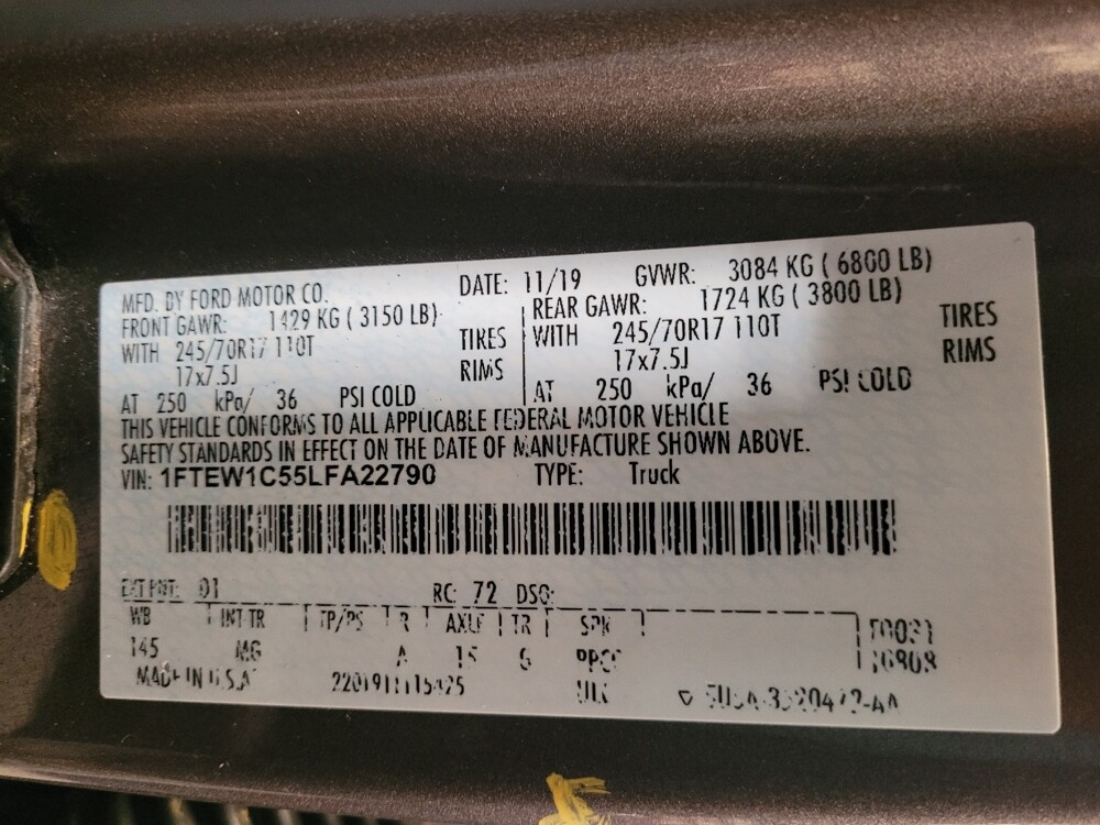 2020 Ford F150 in Sanford, FL 32773 - 18070927 33