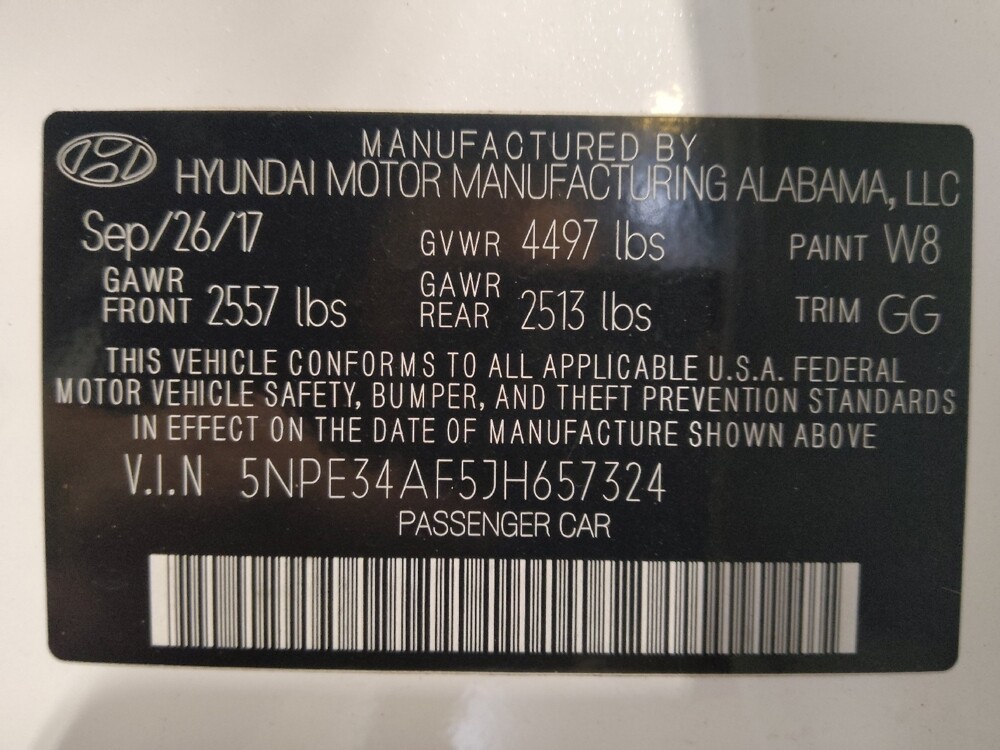 2018 Hyundai Sonata in Charleston, SC 29414 - 18071114 33