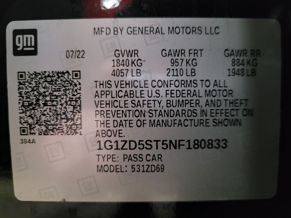 2022 Chevrolet Malibu in Allentown, PA 18103 - 18071165 33