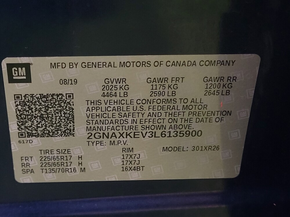 2020 Chevrolet Equinox in Lakeland, FL 33815 - 18071283 33