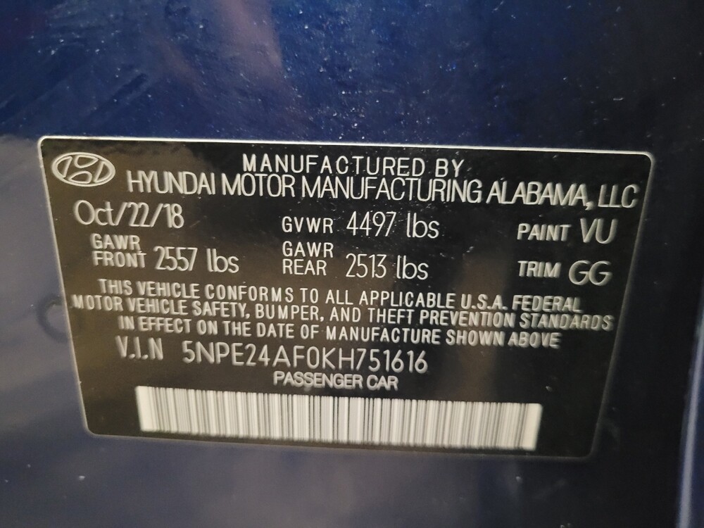 2019 Hyundai Sonata in Woodbridge, VA 22191 - 18071382 33