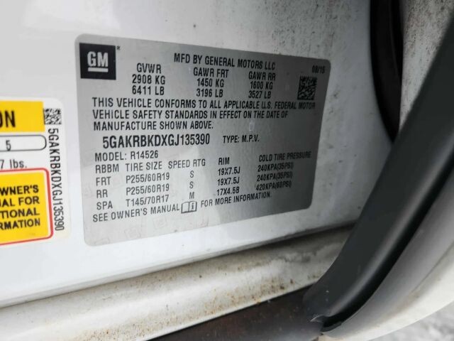 2016 Buick Enclave in Wadena, MN 56482 - 18071514 14