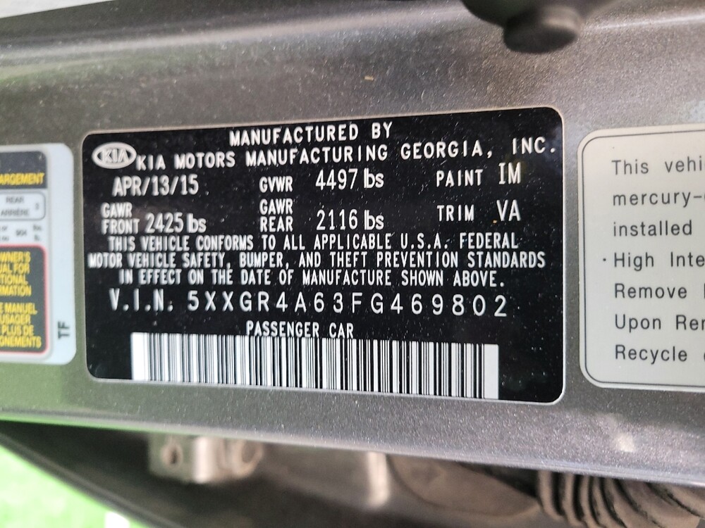 2015 Kia Optima in Fairfield, OH 45014 - 18071713 33