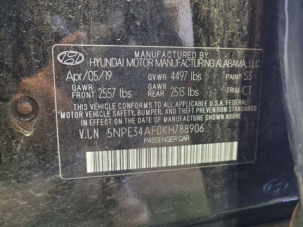 2019 Hyundai Sonata in Maple Heights, OH 44137 - 18071736 33