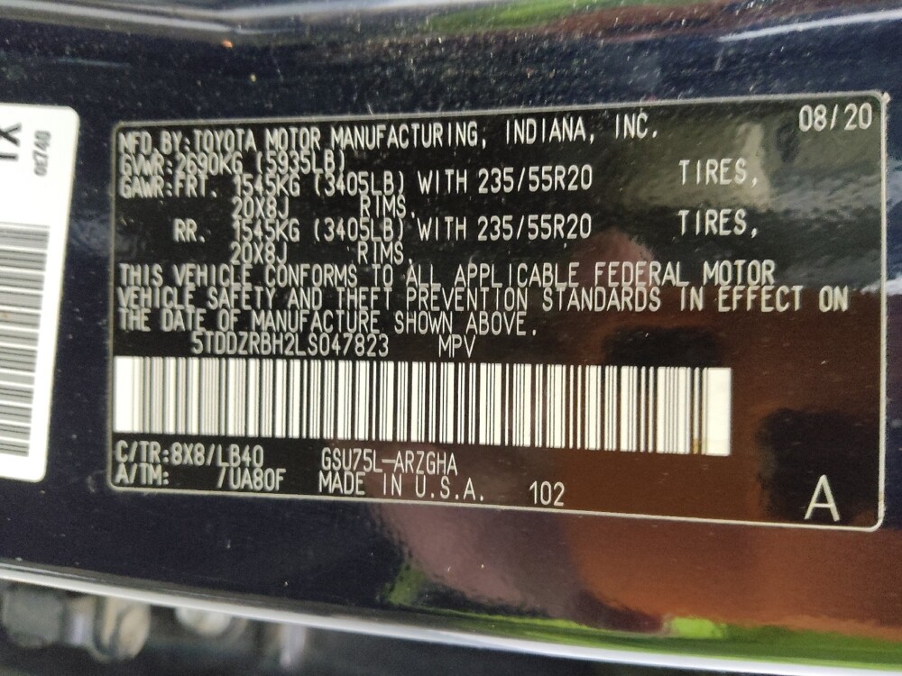 2020 Toyota Highlander in St. Louis, MO 63136 - 18071799 33