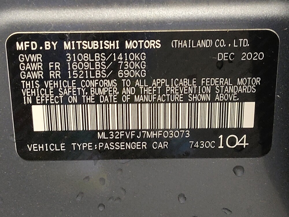 2021 Mitsubishi Mirage G4 in Round Rock, TX 78664 - 18071839 33