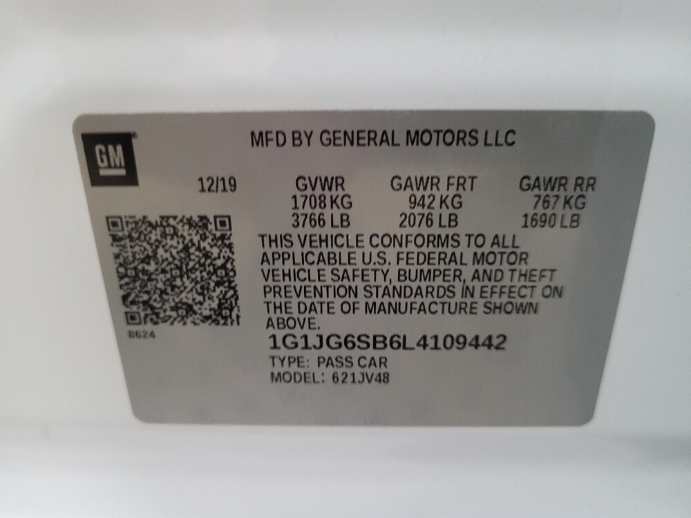 2020 Chevrolet Sonic in Williamstown, NJ 8094 - 18072055 33