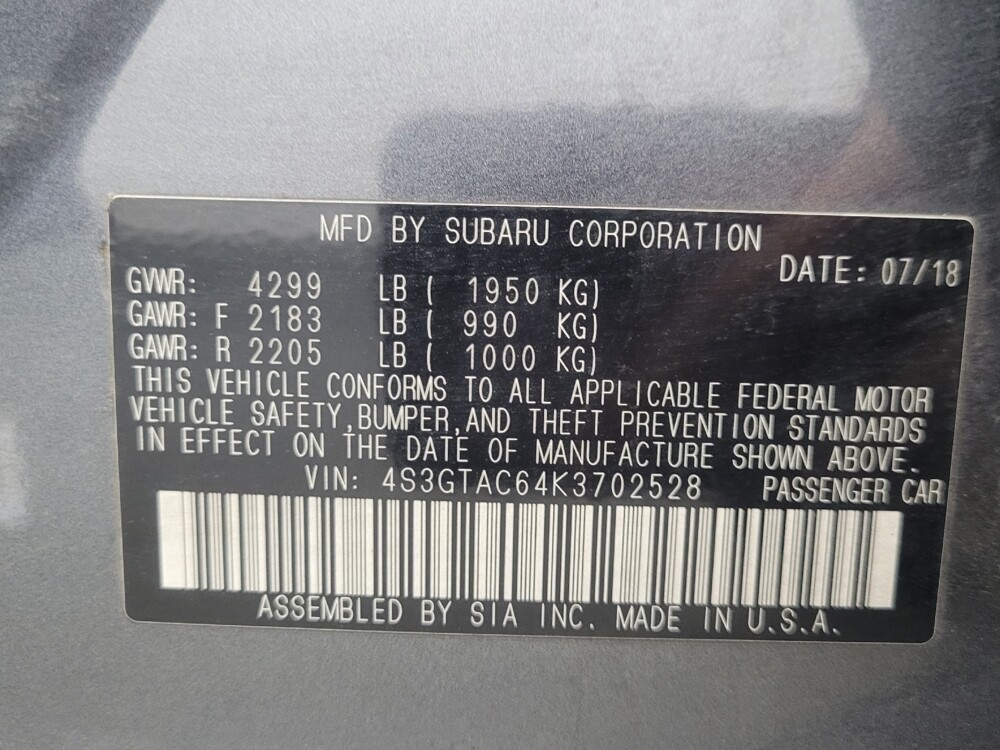 2019 Subaru Impreza in Highland, IN 46322 - 18072072 33