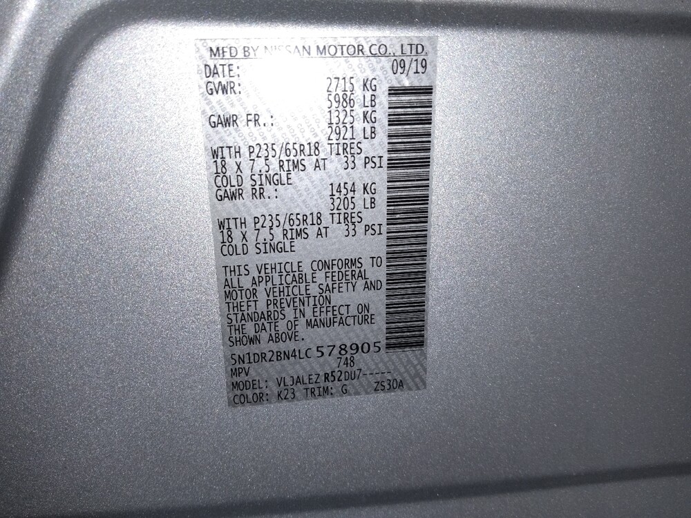 2020 Nissan Pathfinder in Athens, GA 30606 - 18072075 33