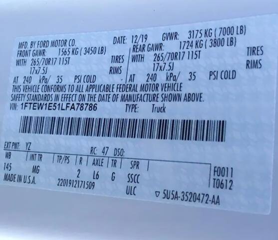 2020 Ford F150 in Blauvelt, NY 10913 - 18072135 67