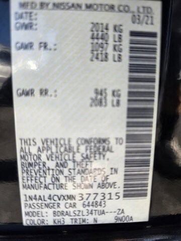 2021 Nissan Altima in Mesa, AZ 85212 - 18072137 66