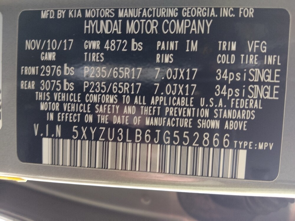 2018 Hyundai Santa Fe in Morrow, GA 30260 - 18072179 33