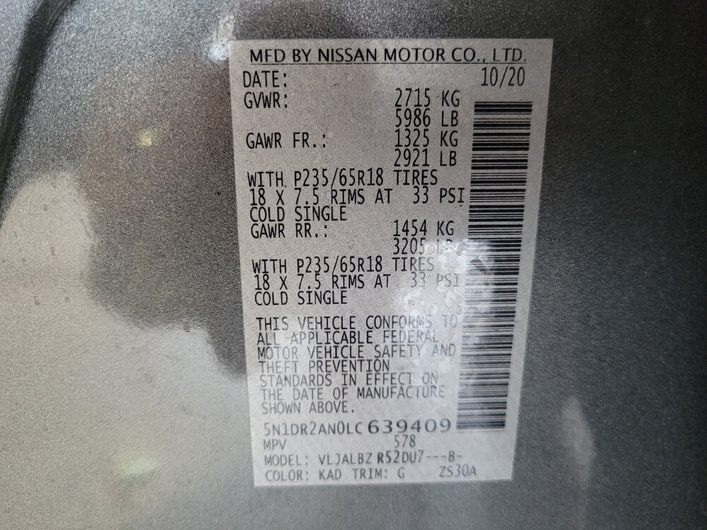 2020 Nissan Pathfinder in Savannah, GA 31419 - 18072243 33