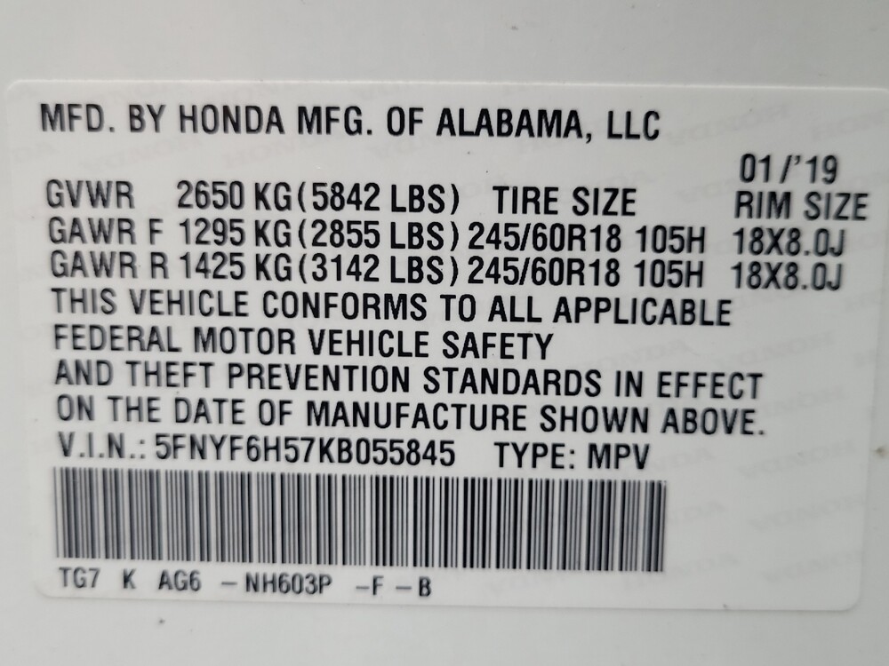 2019 Honda Pilot in Memphis, TN 38128 - 18072270 33