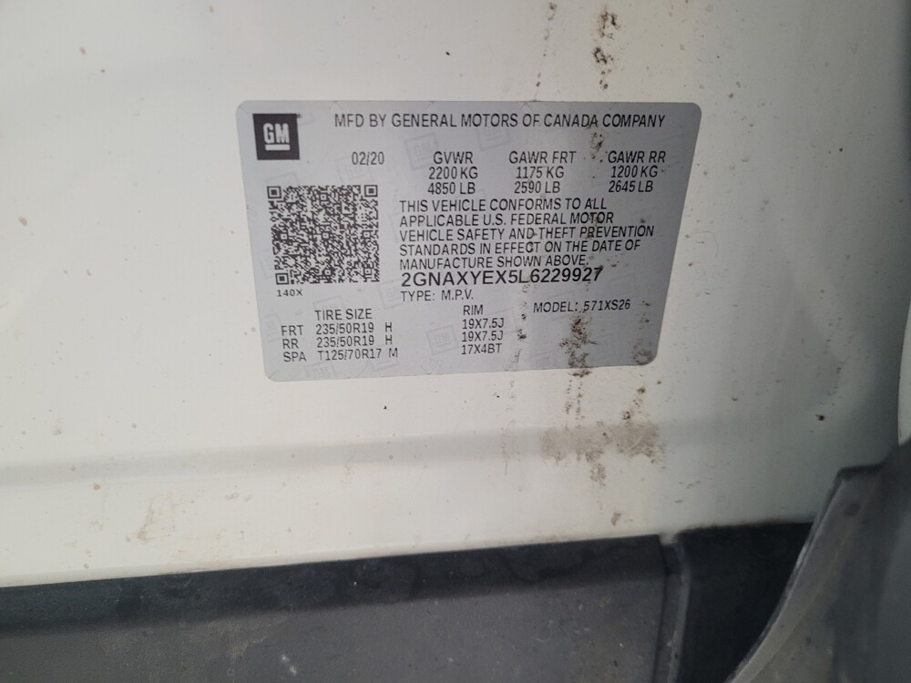 2020 Chevrolet Equinox in Knoxville, TN 37923 - 18072528 33