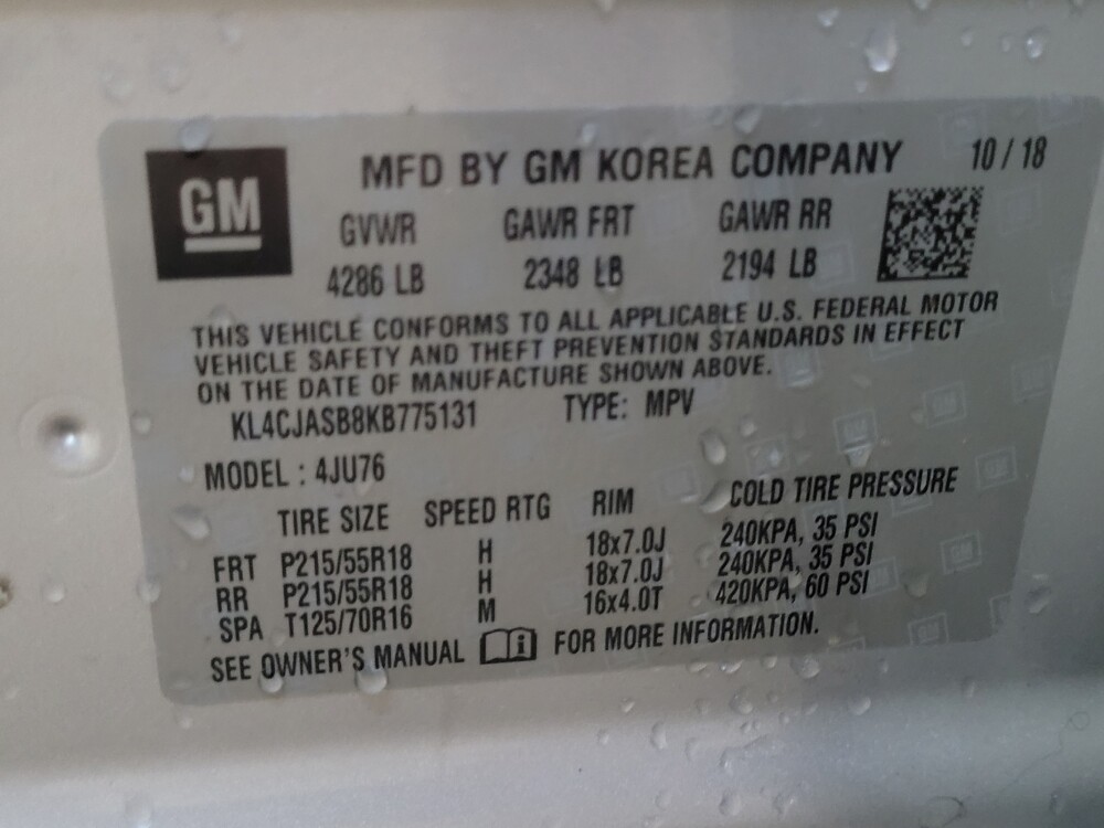 2019 Buick Encore in Greenville, NC 27834 - 18072601 33