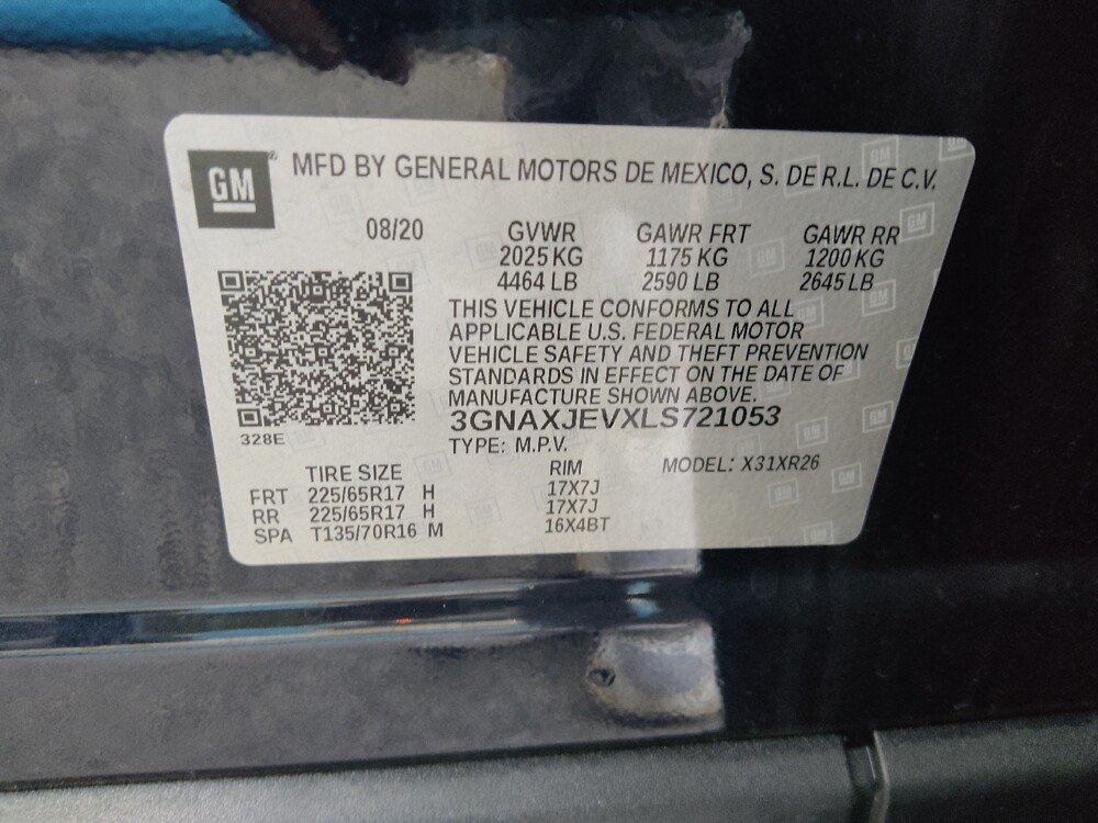 2020 Chevrolet Equinox in Albany, GA 31705 - 18072852 33