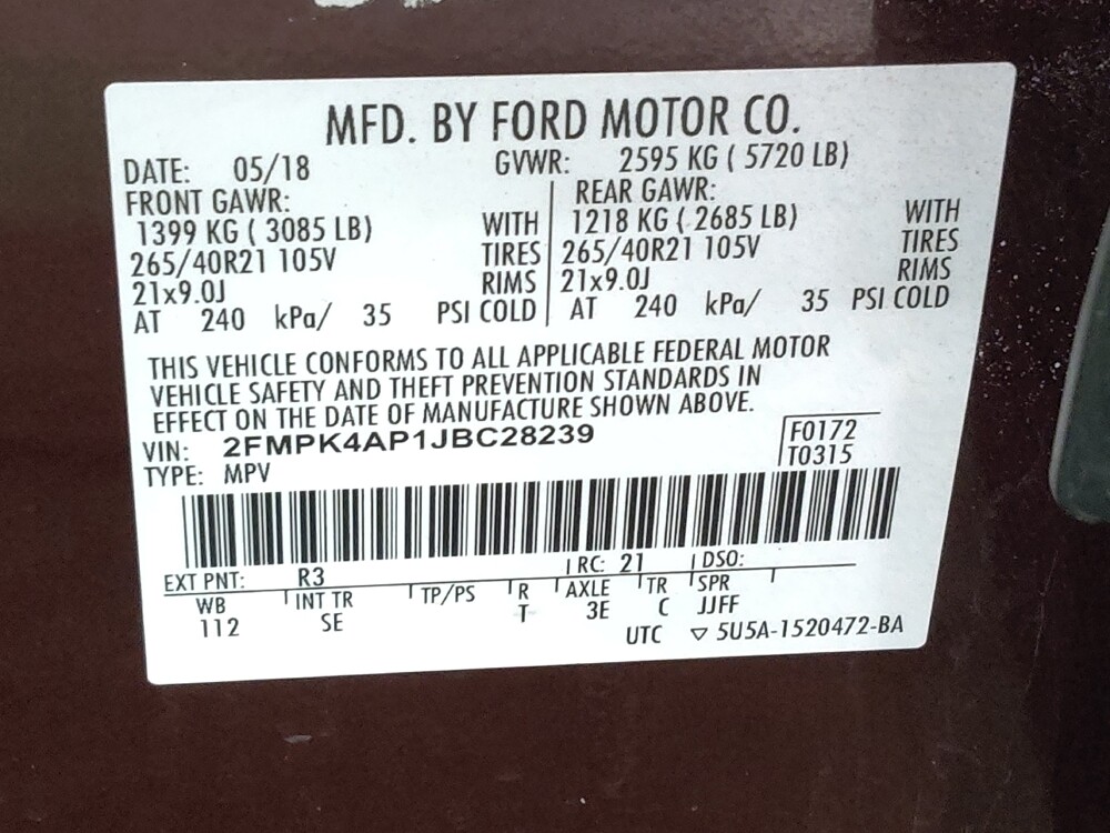 2018 Ford Edge in Lubbock, TX 79424 - 18072882 33