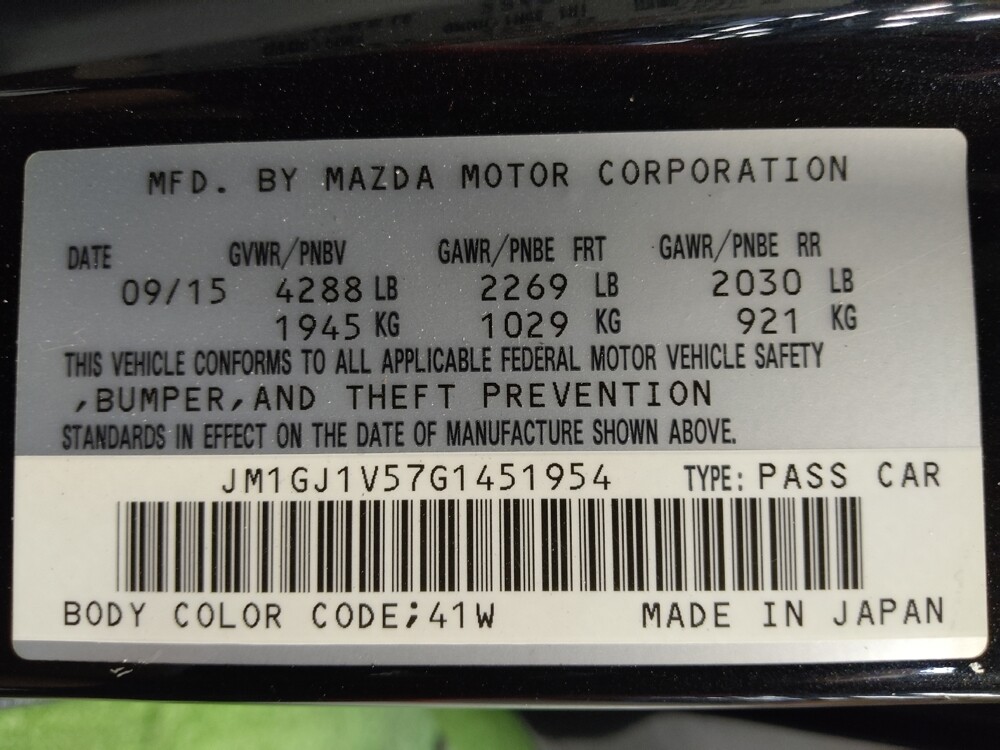 2016 Mazda MAZDA6 in Clearwater, FL 33764 - 18072900 33