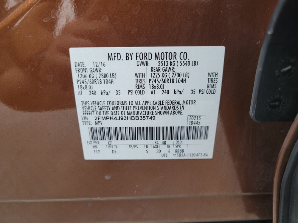 2017 Ford Edge in Las Vegas, NV 89104 - 18072907 33