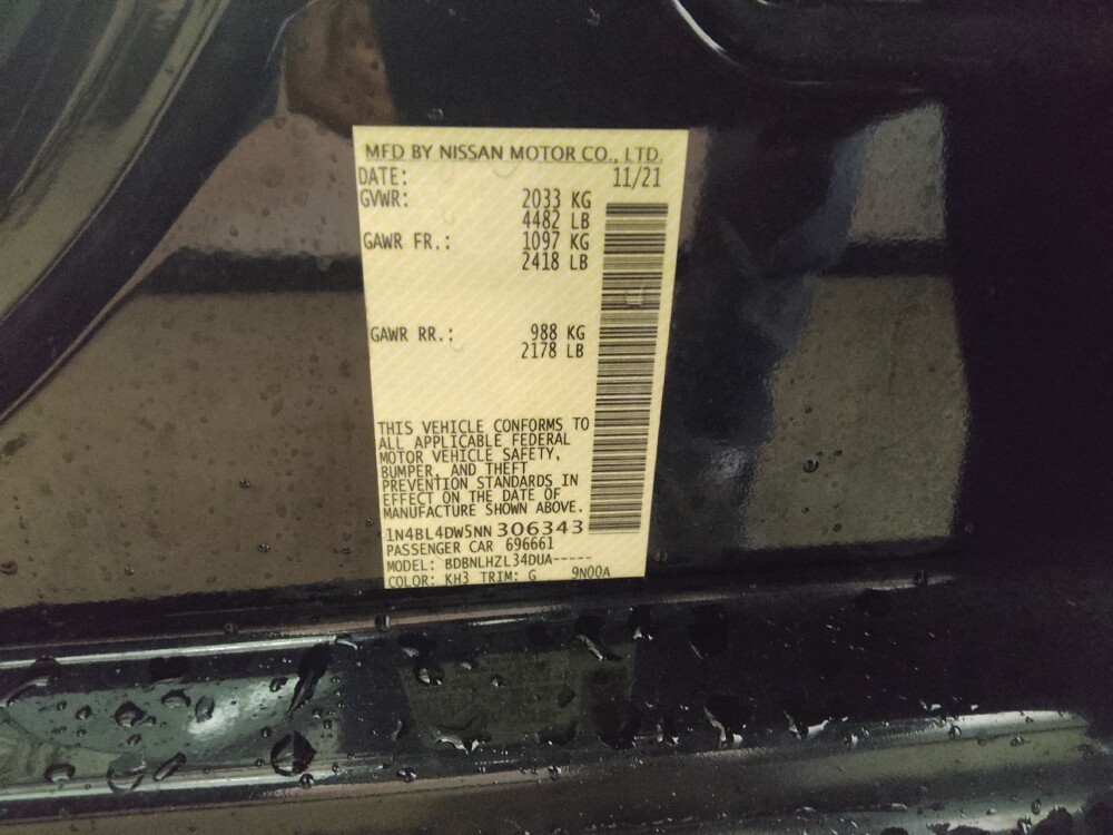 2022 Nissan Altima in Union City, GA 30291 - 18073063 33