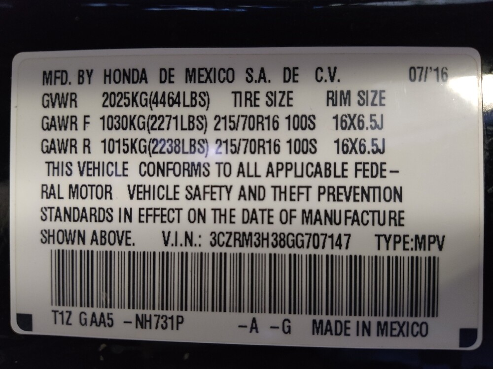 2016 Honda CR-V in Houston, TX 77074 - 18073078 33