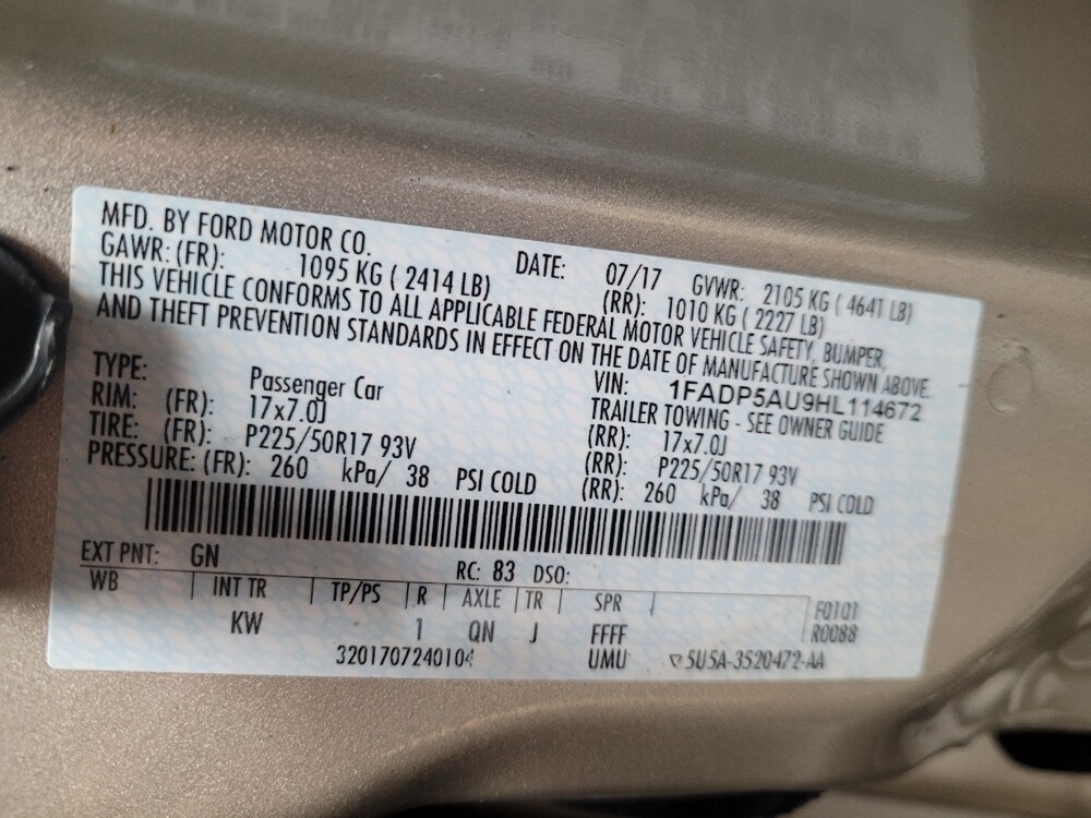 2017 Ford C-MAX in Union City, GA 30291 - 18073121 33