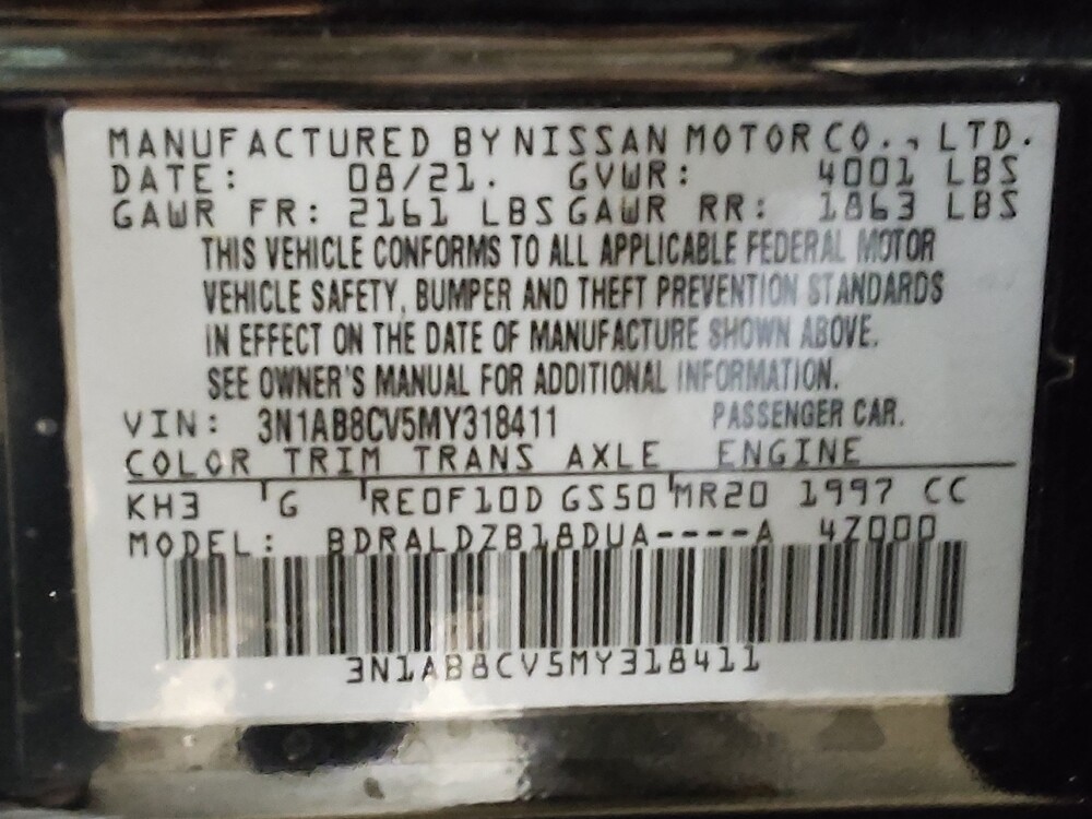 2021 Nissan Sentra in Lewisville, TX 75067 - 18073156 33