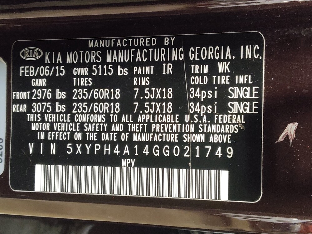 2016 Kia Sorento in Savannah, GA 31419 - 18073185 33