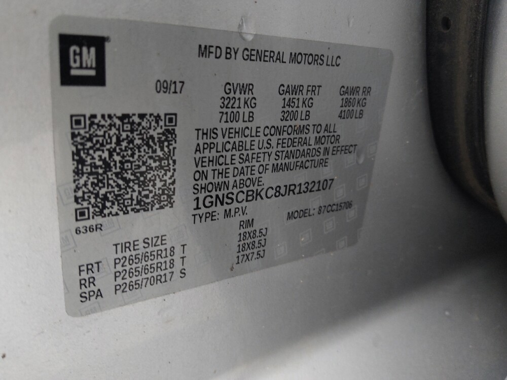 2018 Chevrolet Tahoe in Macon, GA 31210 - 18073235 33