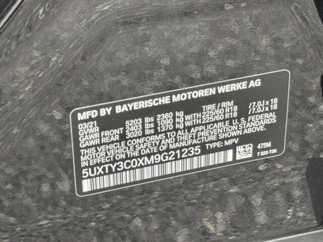 2021 BMW X3 in Winchester, VA 22602 - 18073259 30