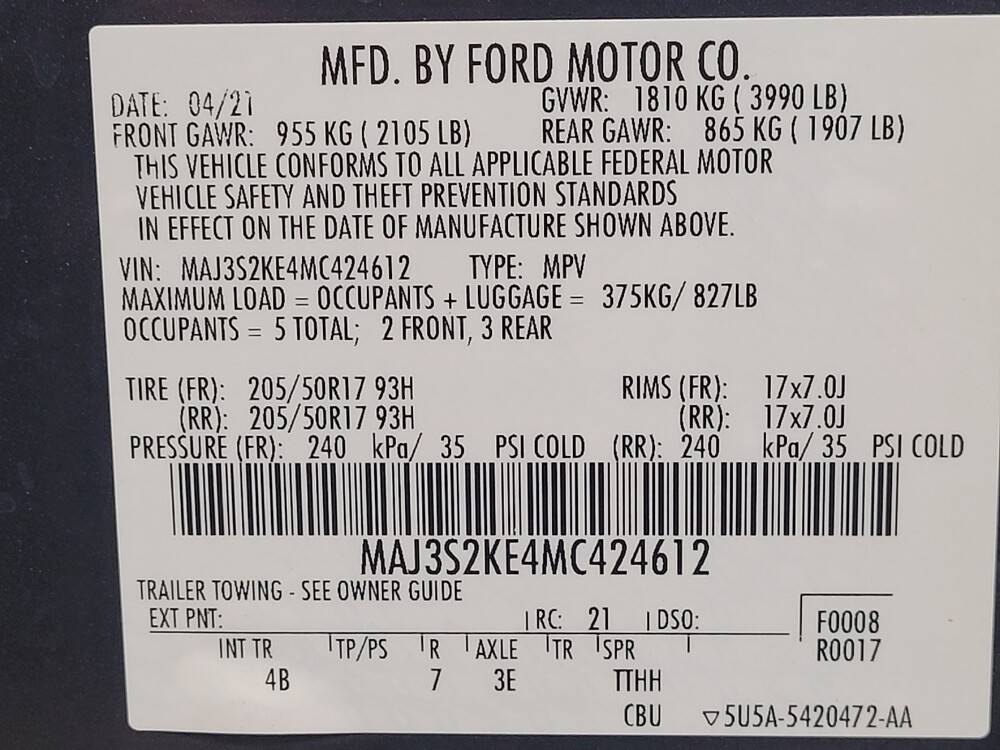 2021 Ford EcoSport in Pensacola, FL 32505 - 18073296 33